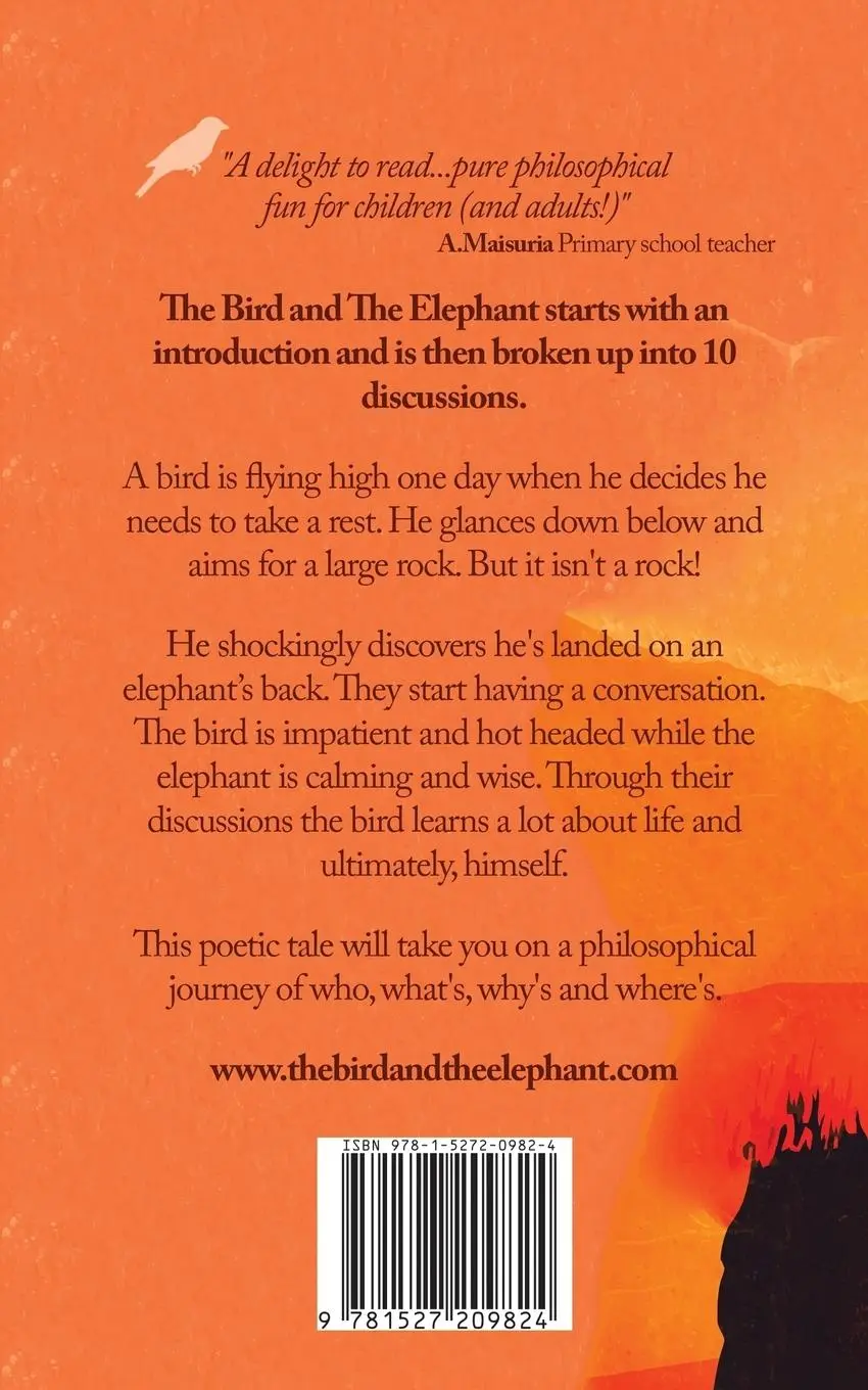 Rückseite: 9781527209824 | The Bird and the Elephant | Philosophy for young minds | Dominic Smith