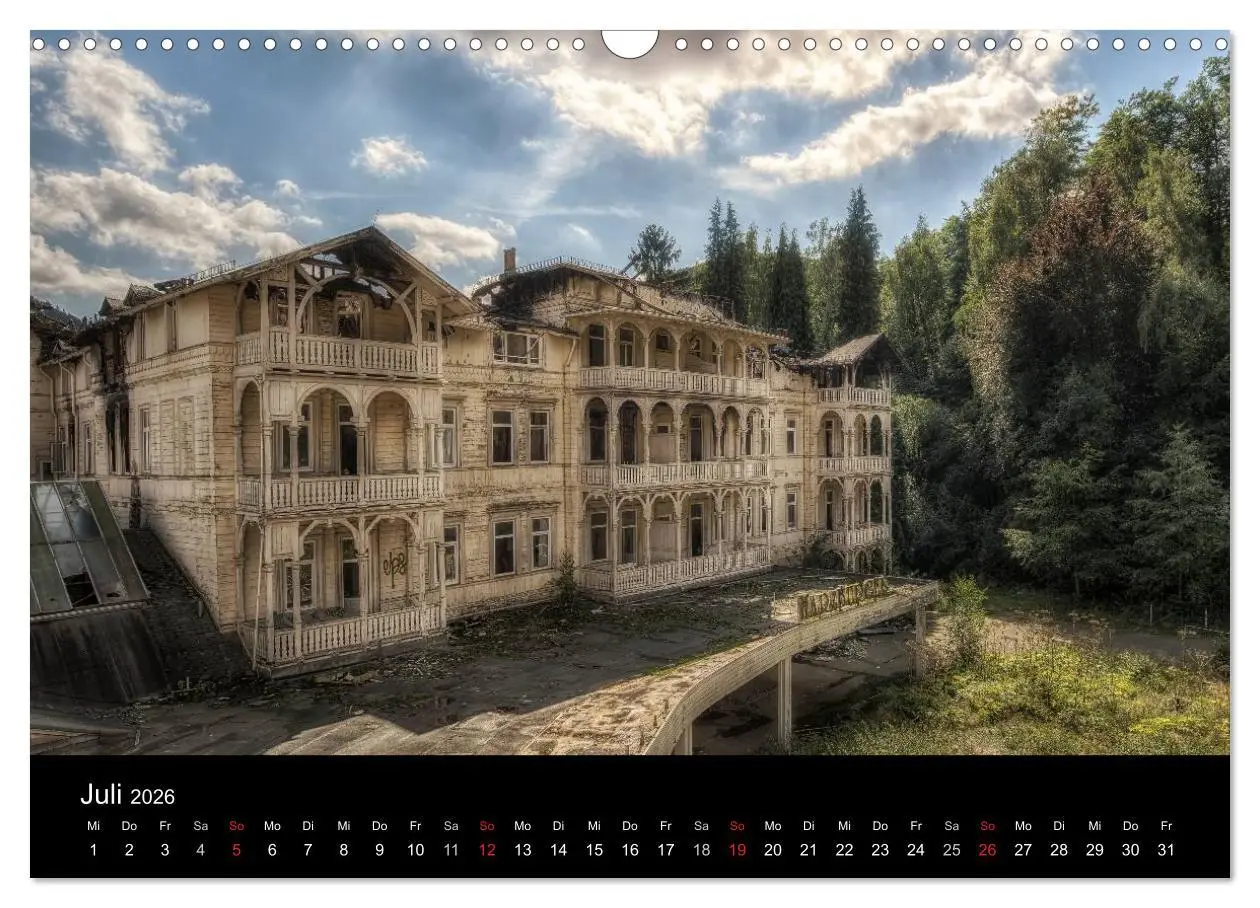 Bild: 9783457959824 | Verlassene Orte im Harz (Wandkalender 2026 DIN A3 quer), CALVENDO...
