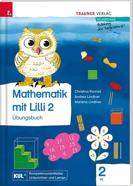 Cover: 9783990339824 | Mathematik mit Lilli 2 VS - Übungsbuch | Volksschule | Konrad (u. a.)
