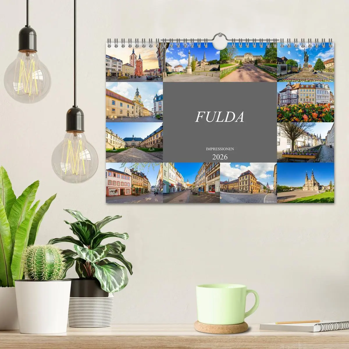 Bild: 9783457639924 | Fulda Impressionen (Wandkalender 2026 DIN A4 quer), CALVENDO...