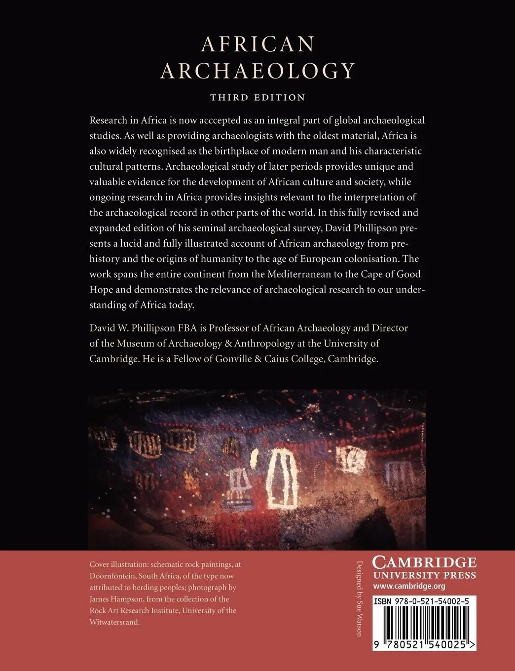 Rückseite: 9780521540025 | African Archaeology | David W. Phillipson (u. a.) | Taschenbuch | 2010