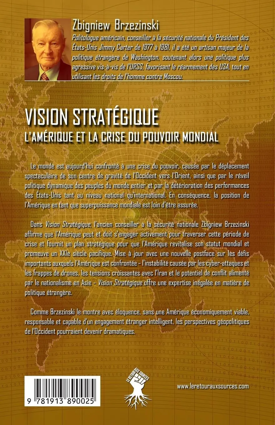 Rückseite: 9781913890025 | Vision stratégique | L'Amérique et la crise du pouvoir mondial | Buch