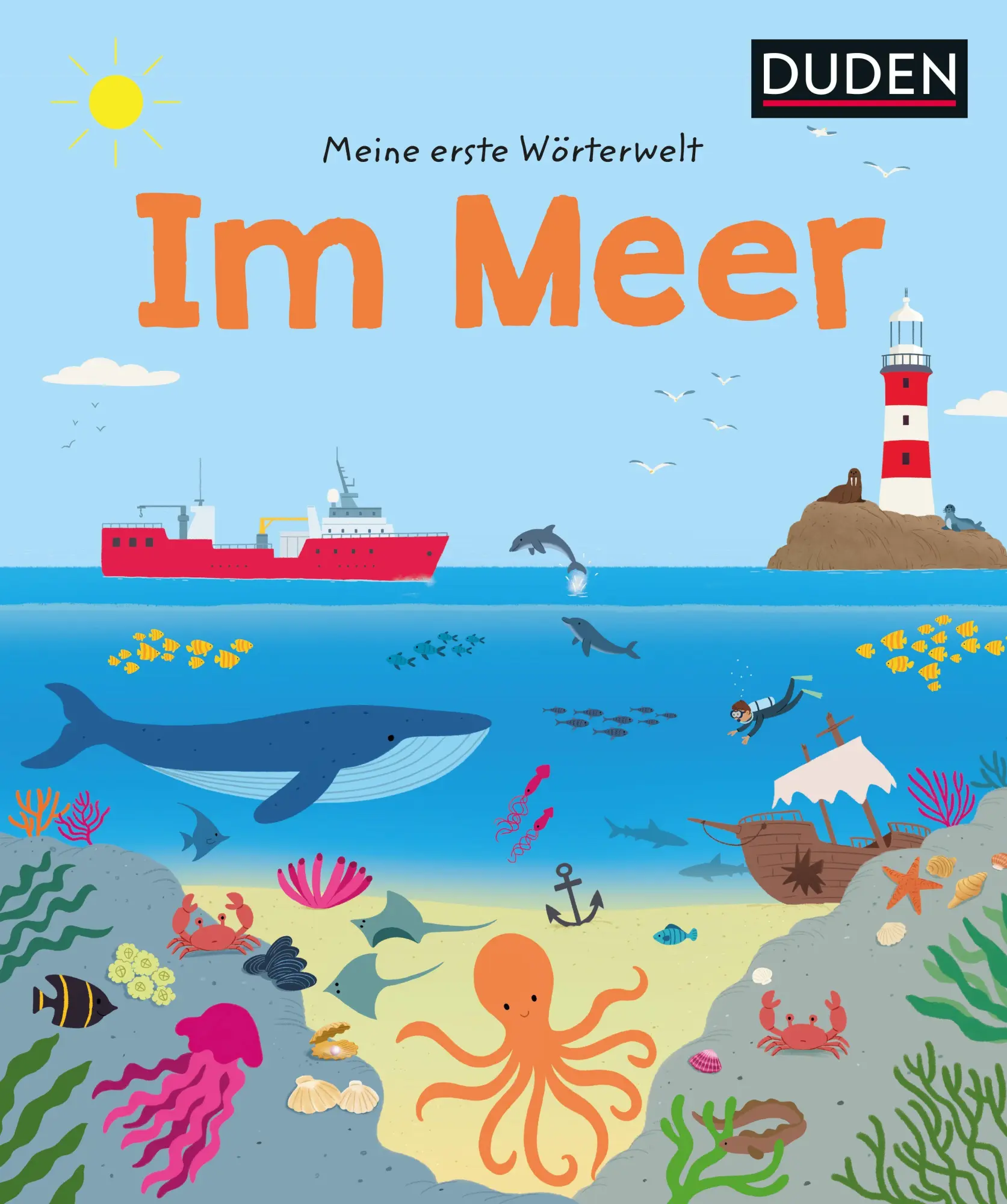 Cover: 9783411730025 | Meine erste Wörterwelt. Im Meer | Olivia Watson | Buch | 28 S. | 2026