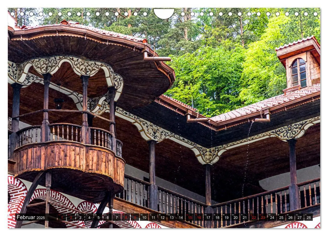Bild: 9783435040025 | Rila Kloster - Weltkulturerbe in Bulgarien (Wandkalender 2025 DIN...