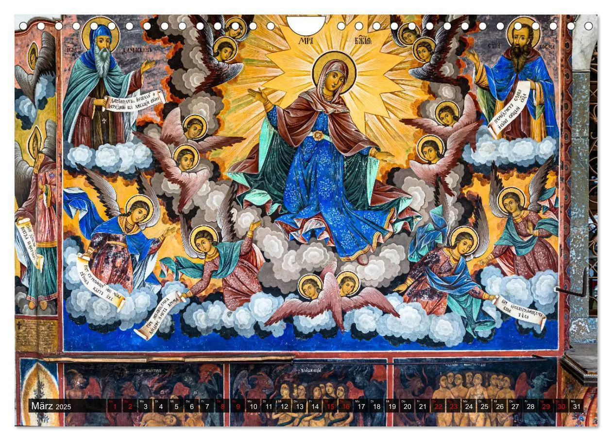Bild: 9783435040025 | Rila Kloster - Weltkulturerbe in Bulgarien (Wandkalender 2025 DIN...