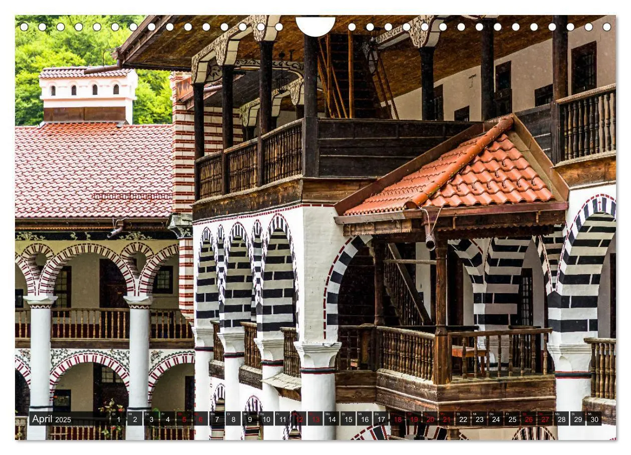 Bild: 9783435040025 | Rila Kloster - Weltkulturerbe in Bulgarien (Wandkalender 2025 DIN...