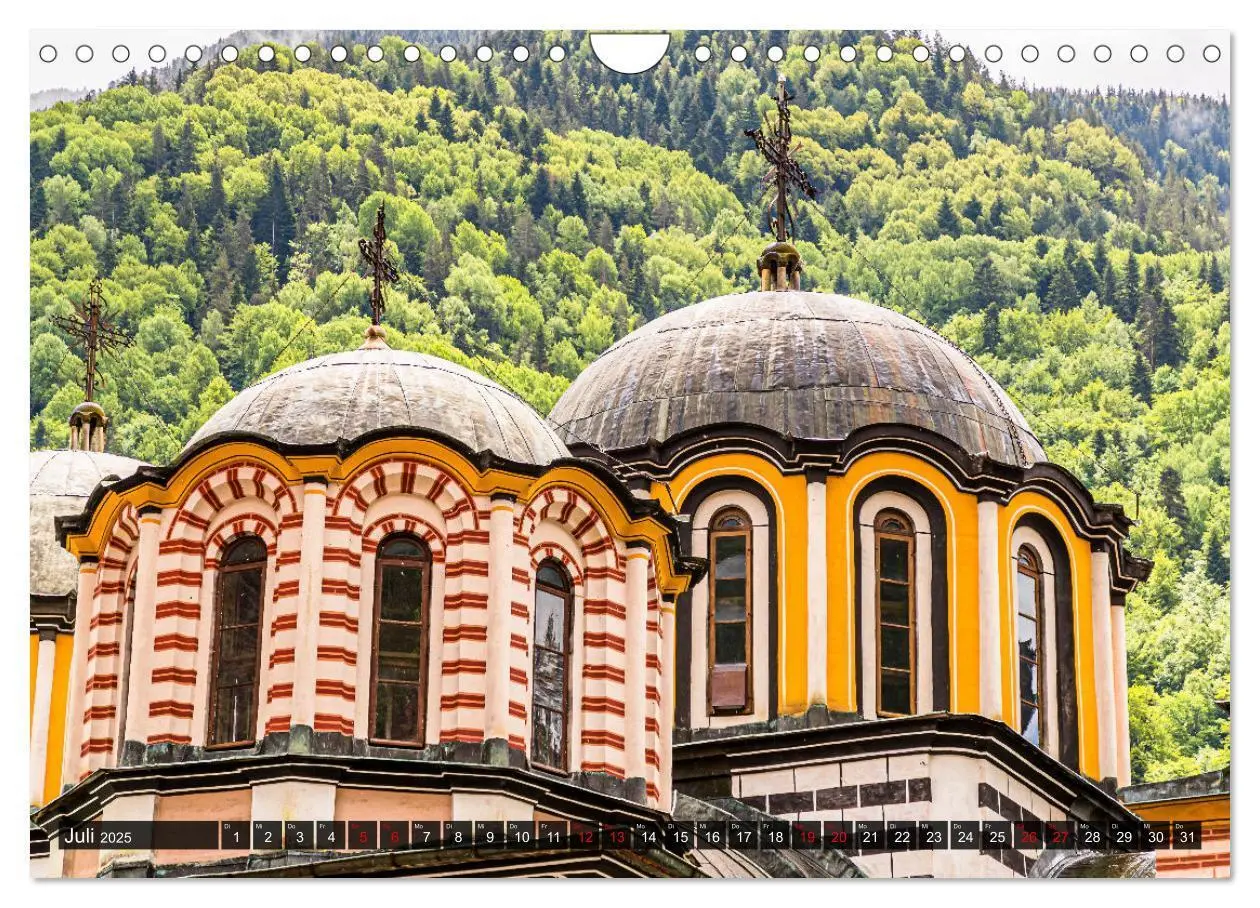 Bild: 9783435040025 | Rila Kloster - Weltkulturerbe in Bulgarien (Wandkalender 2025 DIN...