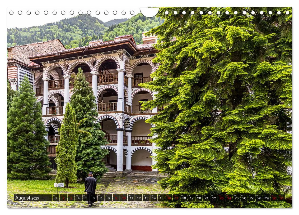 Bild: 9783435040025 | Rila Kloster - Weltkulturerbe in Bulgarien (Wandkalender 2025 DIN...