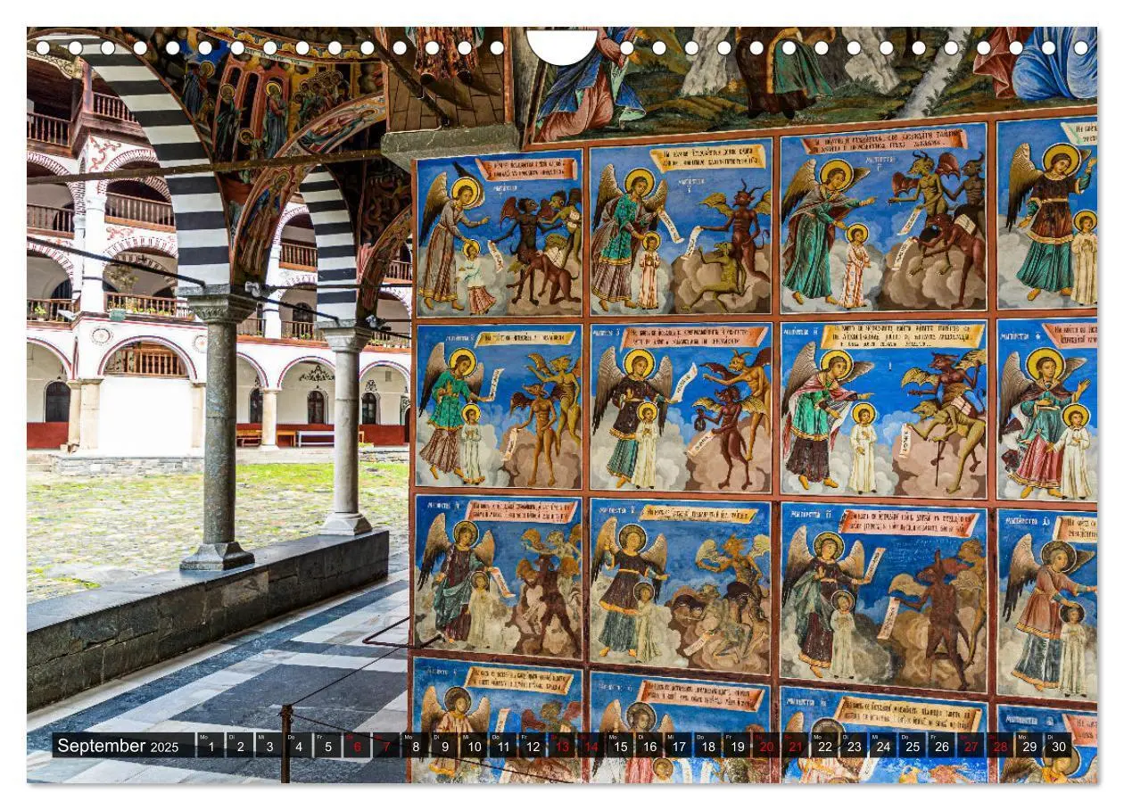 Bild: 9783435040025 | Rila Kloster - Weltkulturerbe in Bulgarien (Wandkalender 2025 DIN...