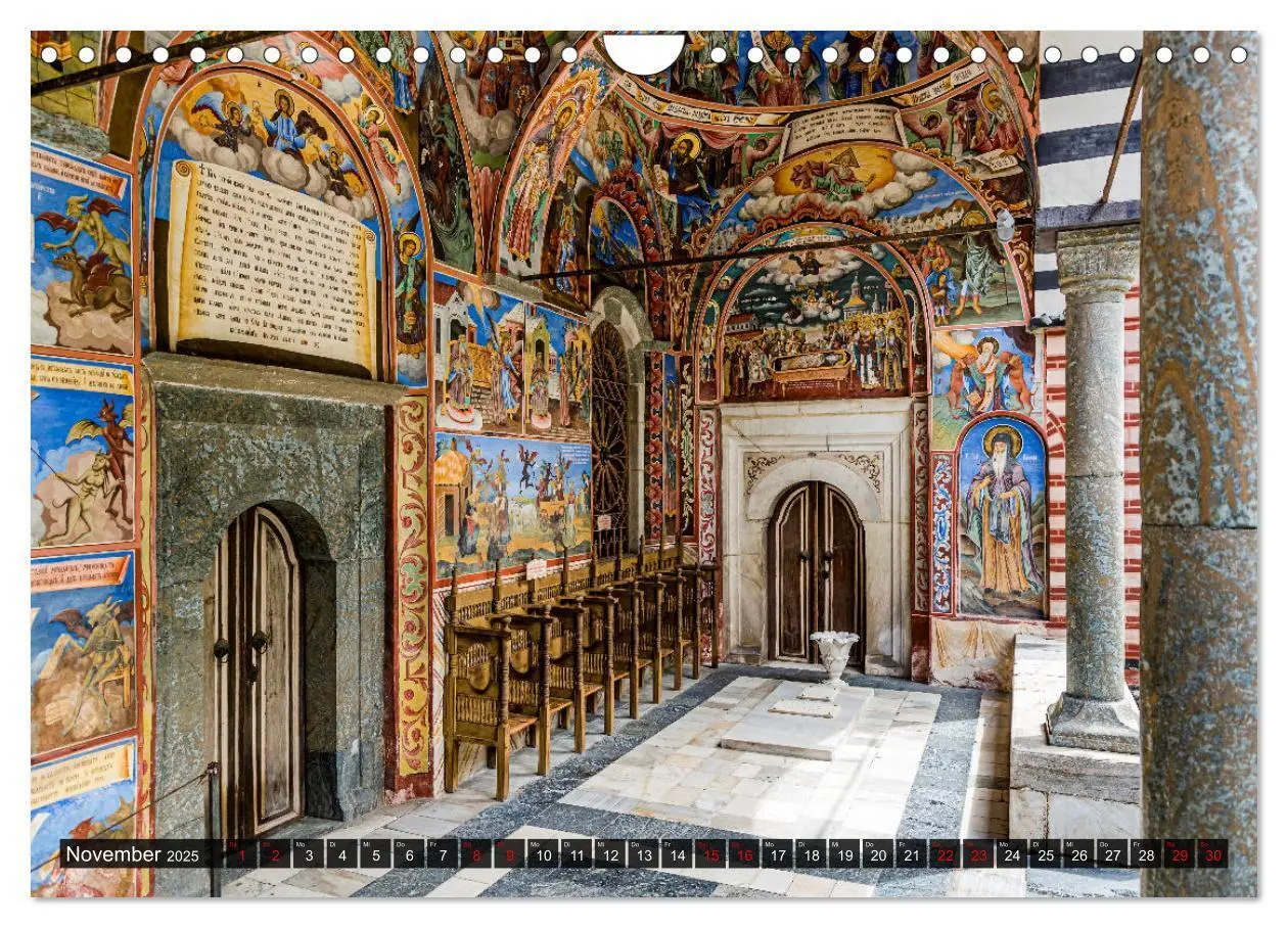 Bild: 9783435040025 | Rila Kloster - Weltkulturerbe in Bulgarien (Wandkalender 2025 DIN...