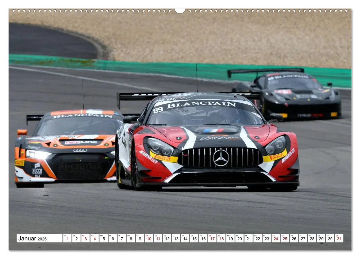Bild: 9783457750025 | Faszination GT3 RACING (hochwertiger Premium Wandkalender 2026 DIN...