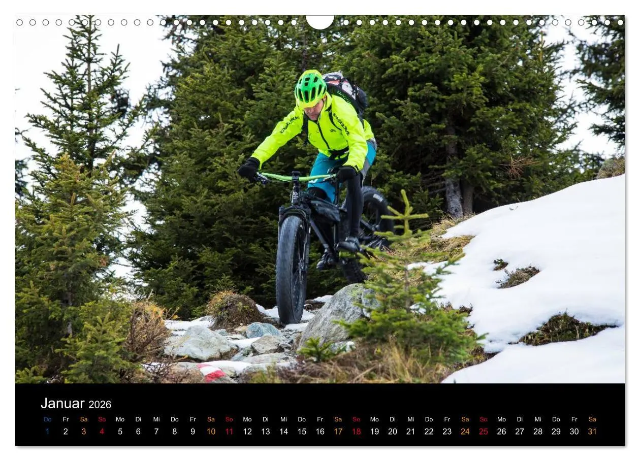 Bild: 9783516080025 | Mountainbike Freeride Momente (Wandkalender 2026 DIN A3 quer),...