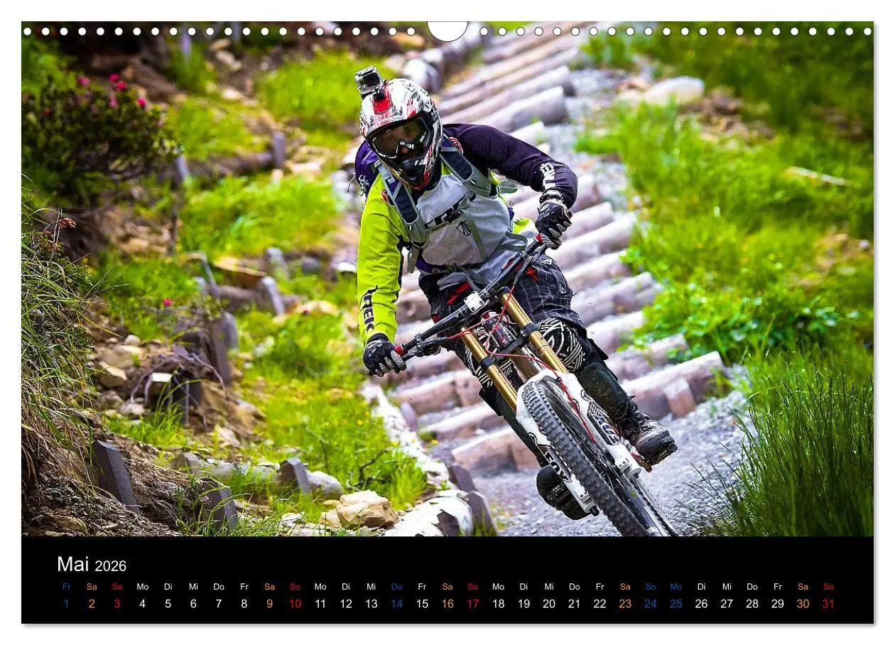 Bild: 9783516080025 | Mountainbike Freeride Momente (Wandkalender 2026 DIN A3 quer),...