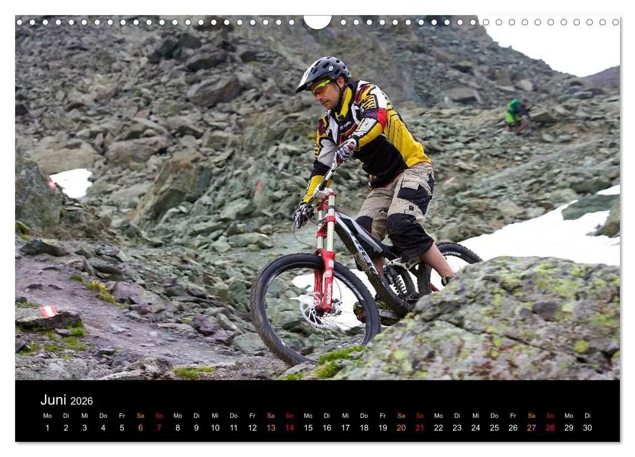 Bild: 9783516080025 | Mountainbike Freeride Momente (Wandkalender 2026 DIN A3 quer),...
