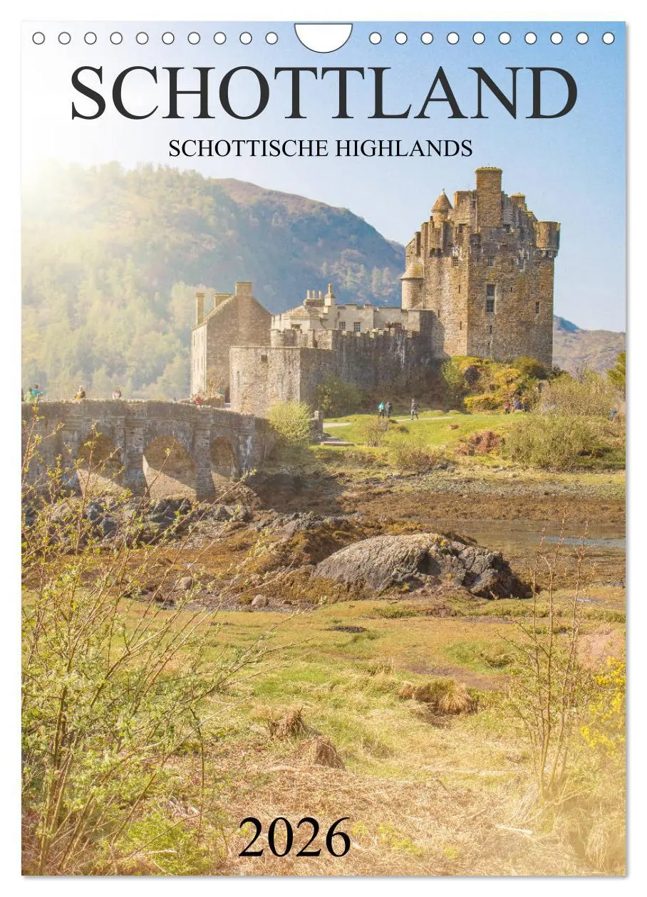 Cover: 9783516390025 | Schottland -Schottische Highlands (Wandkalender 2026 DIN A4 hoch),...