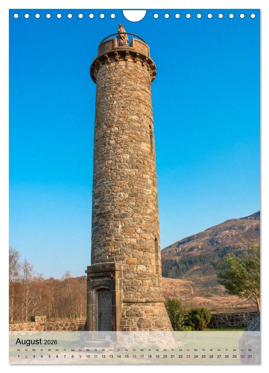 Bild: 9783516390025 | Schottland -Schottische Highlands (Wandkalender 2026 DIN A4 hoch),...
