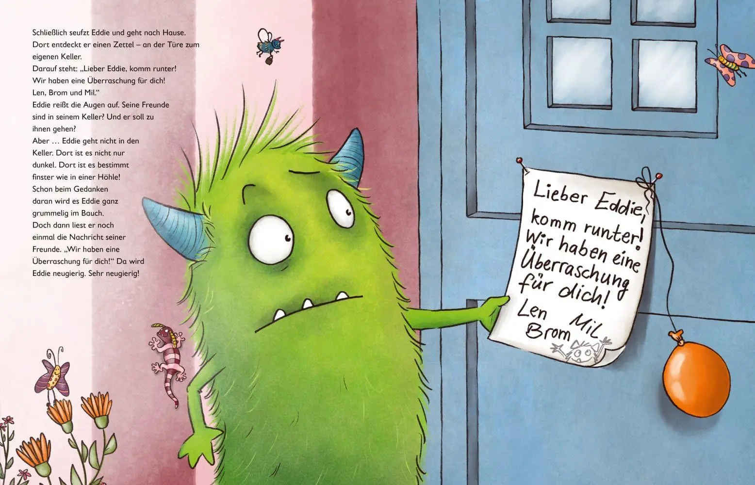 Bild: 9783693370025 | Eddie und das Kellergruseln. Bilderbuch | Lydia Hauenschild | Buch