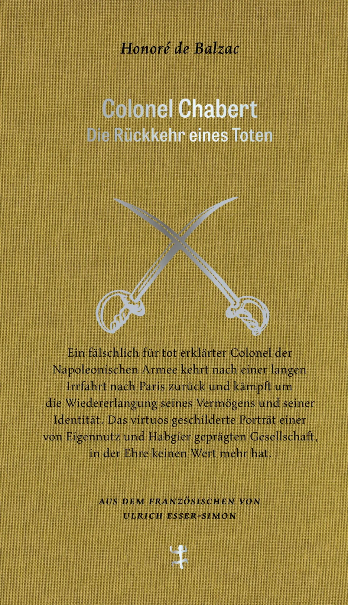 Cover: 9783751850025 | Colonel Chabert | Die Rückkehr eines Toten | Honoré de Balzac | Buch