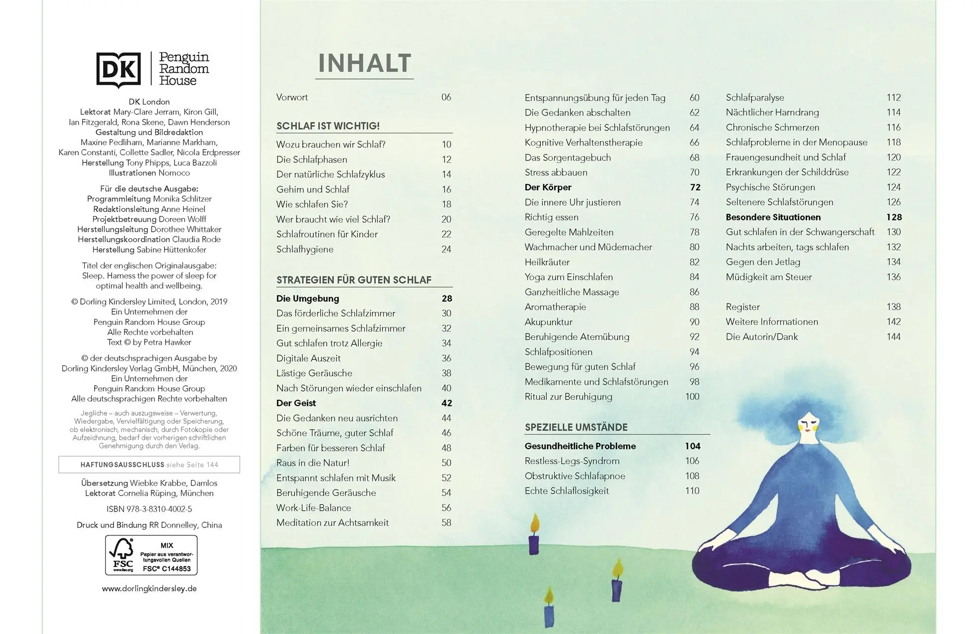 Bild: 9783831040025 | Self-Care Collection. Schlafen | Petra Hawker | Buch | 144 S. | 2020