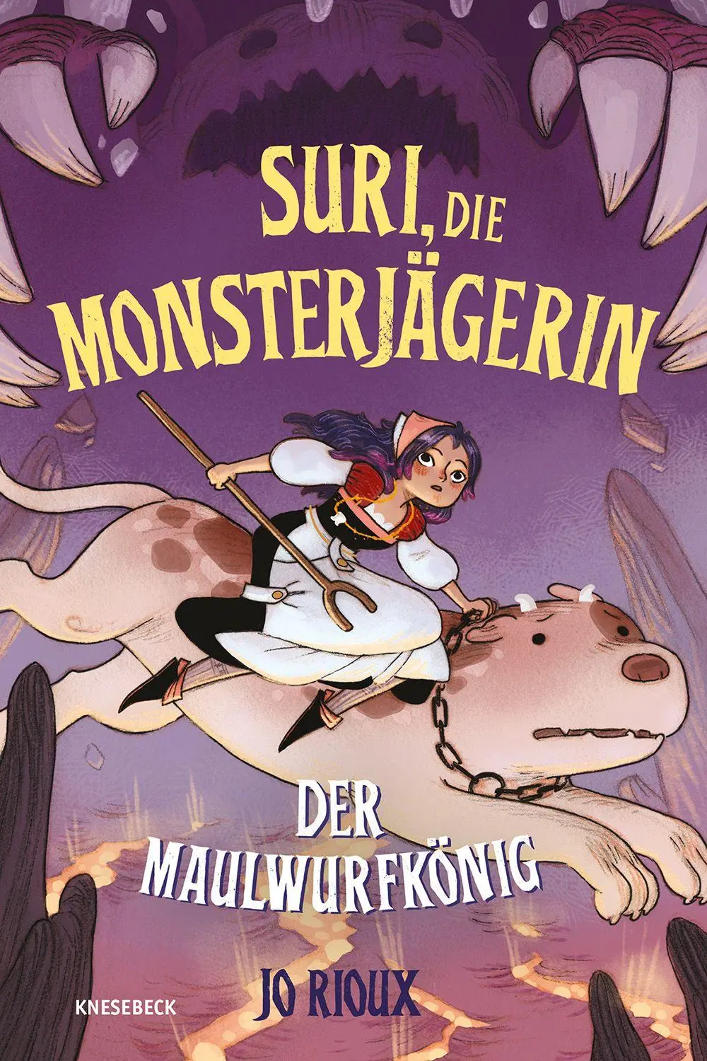 Cover: 9783989620025 | Suri, die Monsterjägerin | Bd. 2 - Der Maulwurfkönig | Jo Rioux | Buch