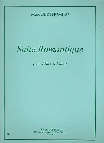 Cover: 9790230300025 | Suite Romantique | Marc Berthomieu | Buch | Combre Edition