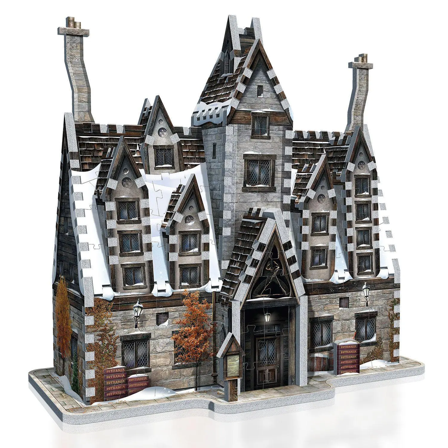 Bild: 665541010125 | Hogsmeade Gasthaus Die drei Besen Harry Potter. 3D-PUZZLE (395 Teile)