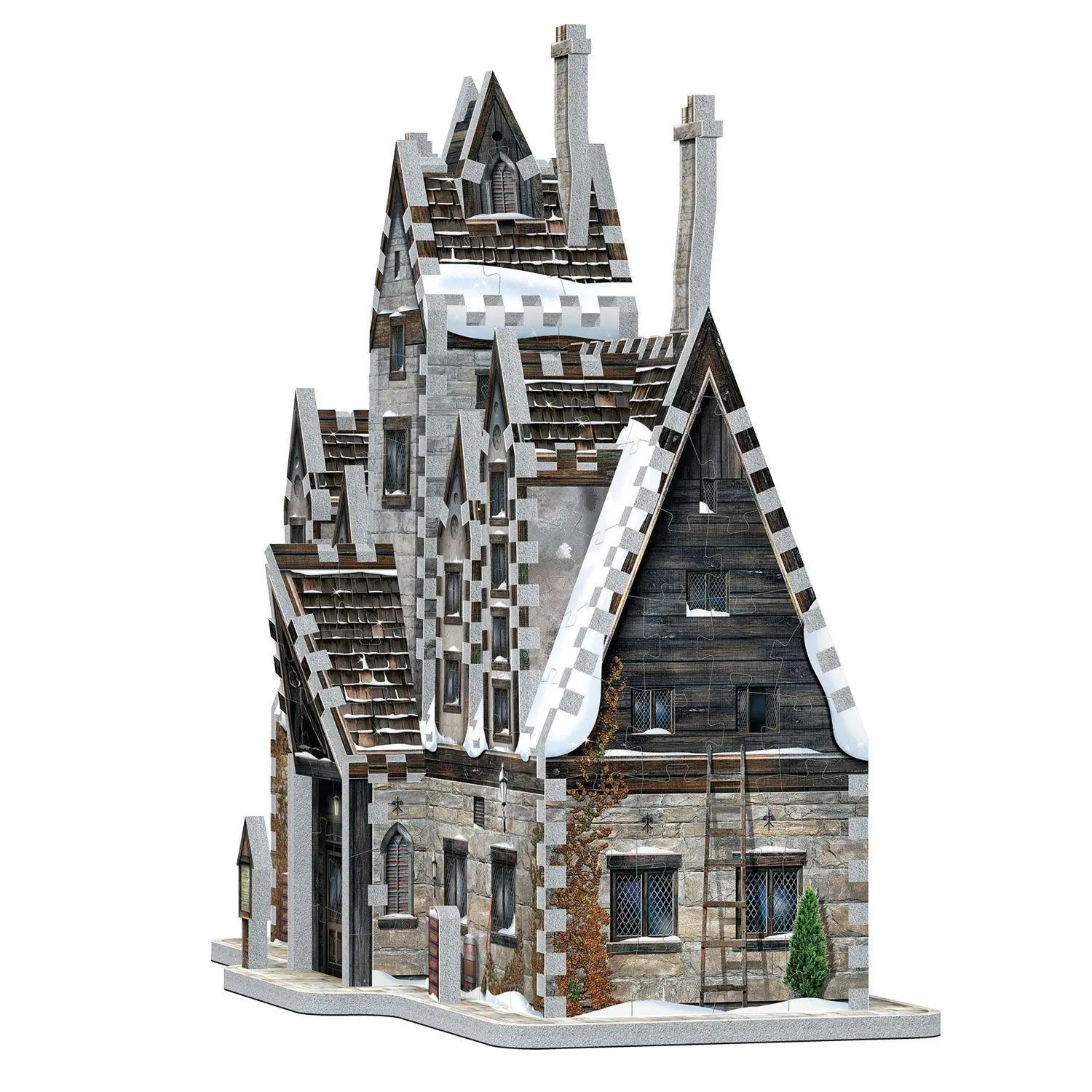 Bild: 665541010125 | Hogsmeade Gasthaus Die drei Besen Harry Potter. 3D-PUZZLE (395 Teile)