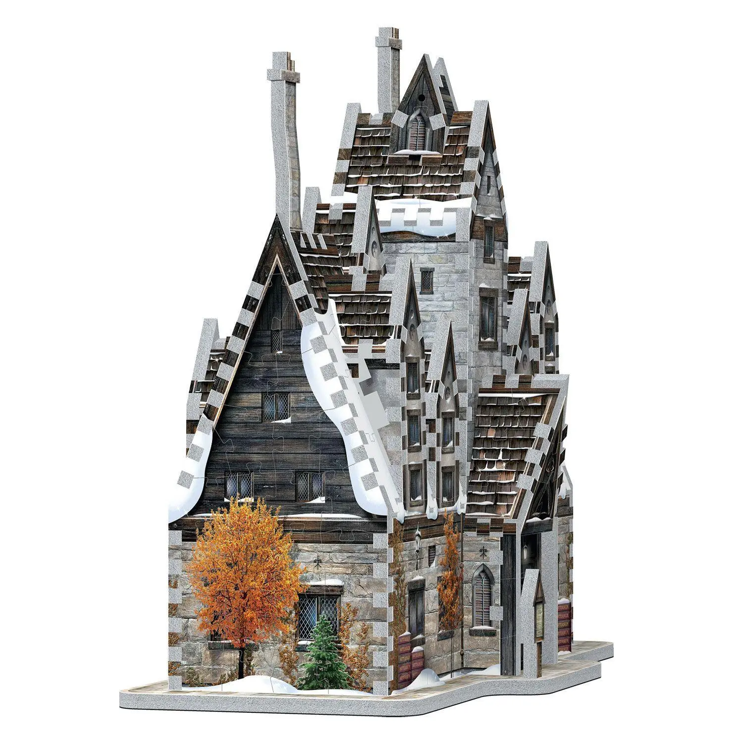 Bild: 665541010125 | Hogsmeade Gasthaus Die drei Besen Harry Potter. 3D-PUZZLE (395 Teile)