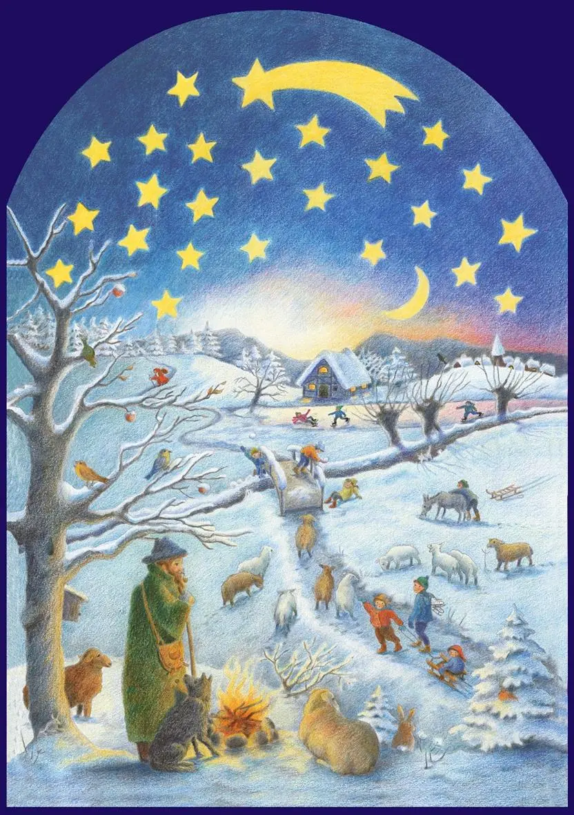 Cover: 4260300470125 | Winterszene | Adventskalender | Ute Gerstenmaier | Kalender | 1 S.