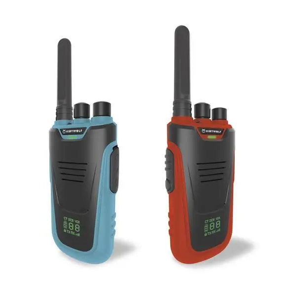 Bild: 5407009180125 | KIDYWOLF Walkie-Talkies mit Taschenlampe blau/rot | Walktie-Talkie Set