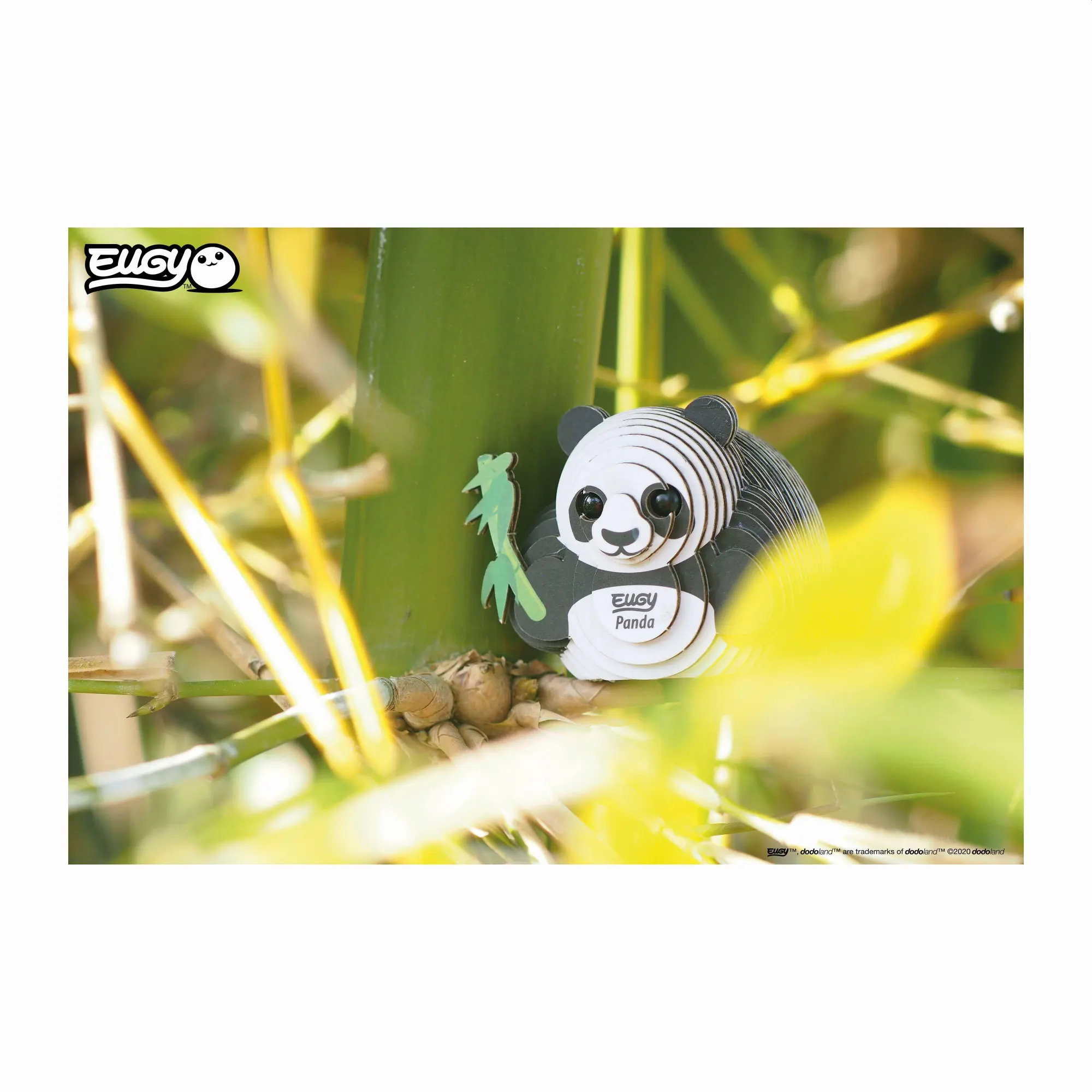 Bild: 9421035150125 | EUGY - 3D Bastelset Panda | Eugy | Kit (Bastelset) | 650013 | Deutsch