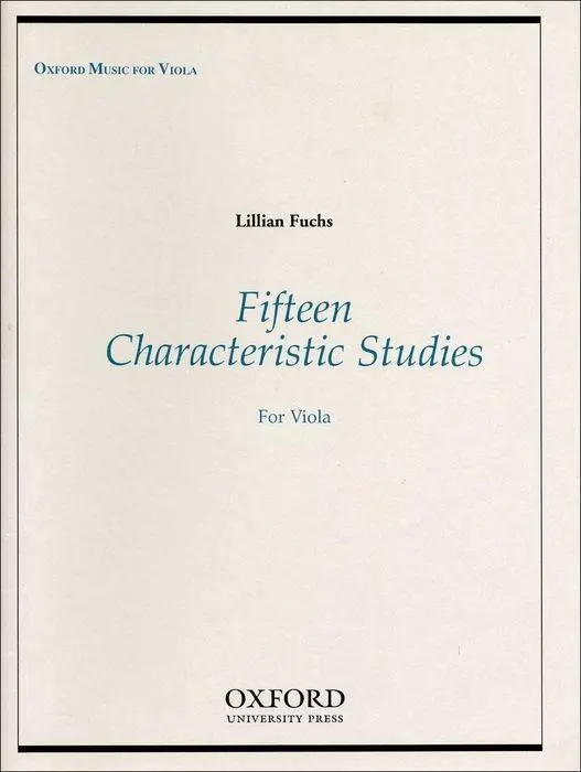 Cover: 9780193850125 | Fifteen Characteristic Studies for Viola | Paperback | Lillian Fuchs