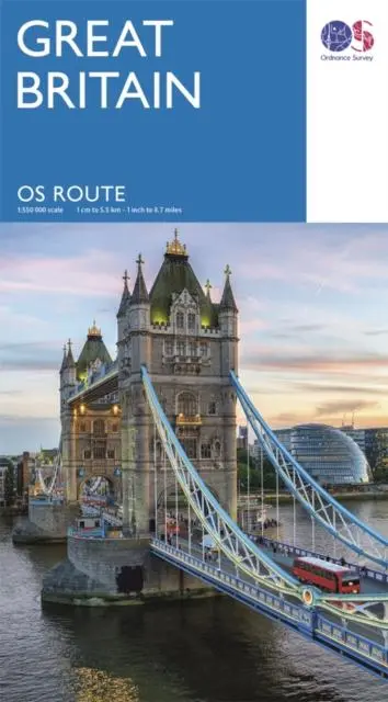 Cover: 9780319290125 | Route Map | (Land-)Karte | Karte/Landkarte | Englisch | 2022