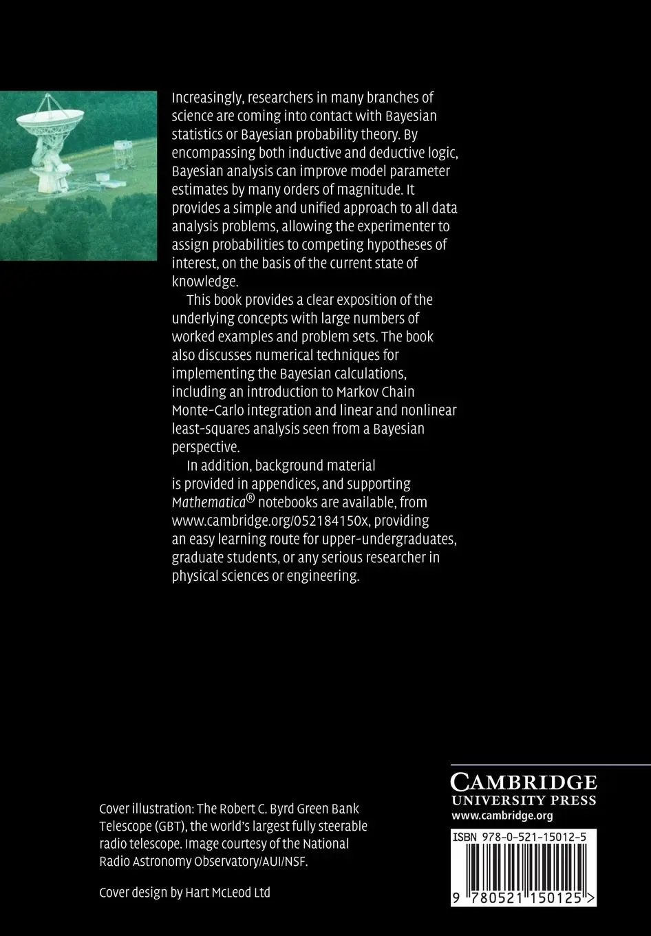 Rückseite: 9780521150125 | Bayesian Logical Data Analysis for the Physical Sciences | Gregory