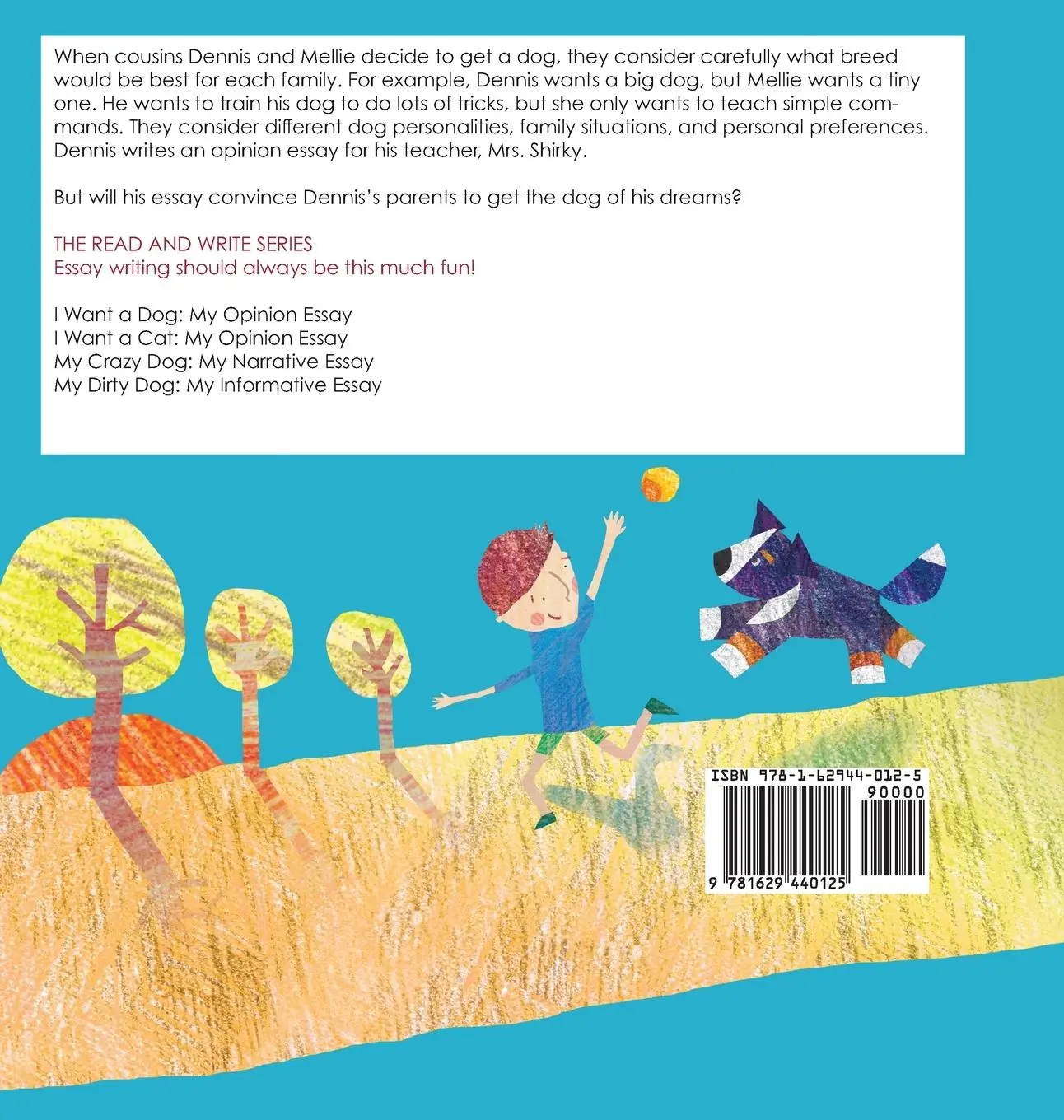 Rückseite: 9781629440125 | I Want a Dog | My Opinion Essay | Darcy Pattison | Buch | Englisch