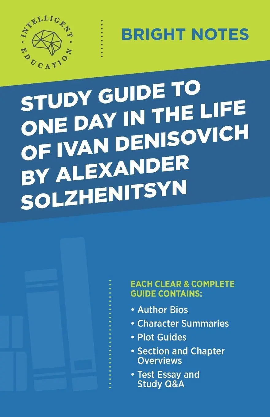 Cover: 9781645420125 | Study Guide to One Day in the Life of Ivan Denisovich by Alexander...