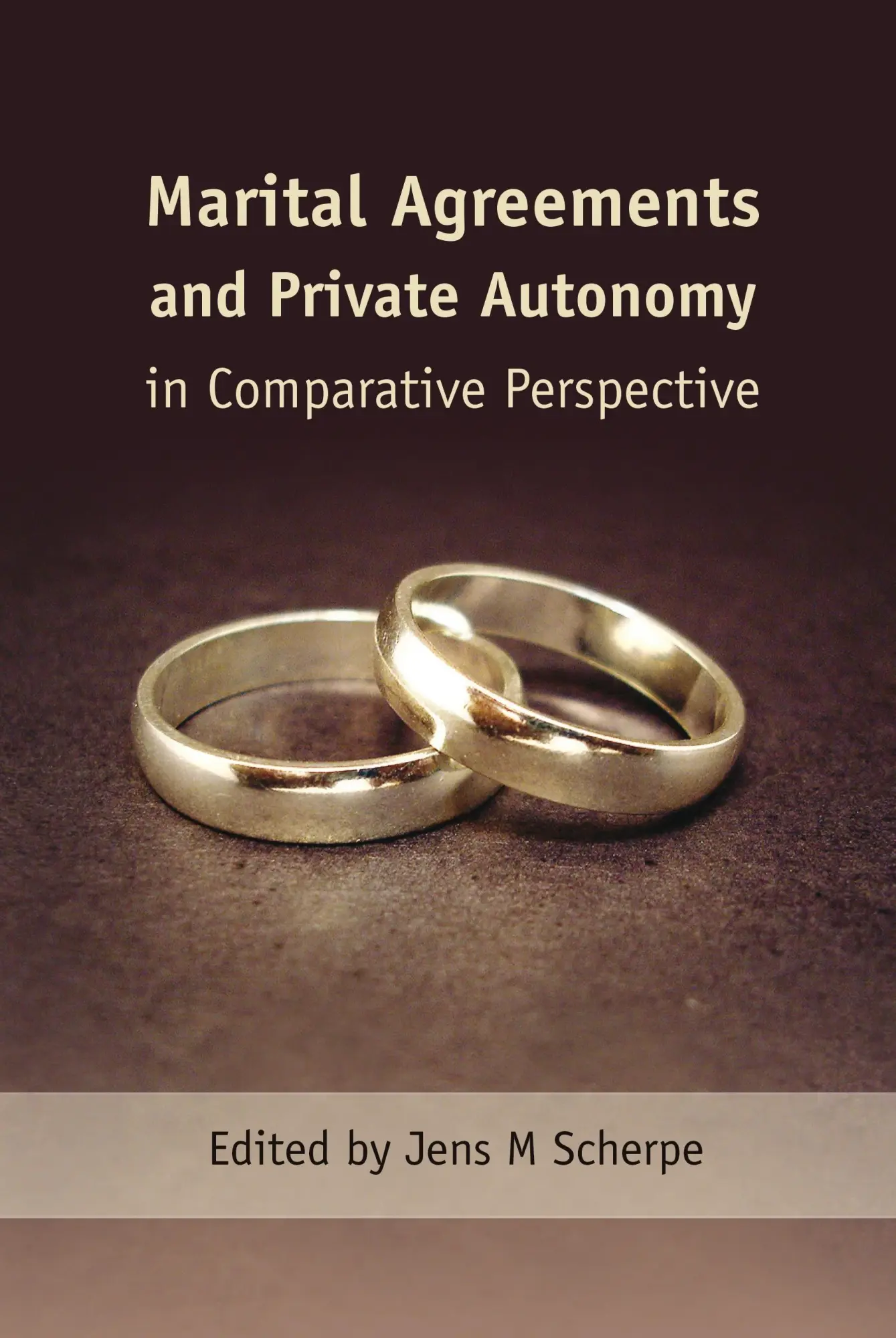 Cover: 9781849460125 | Marital Agreements and Private Autonomy in Comparative Perspective