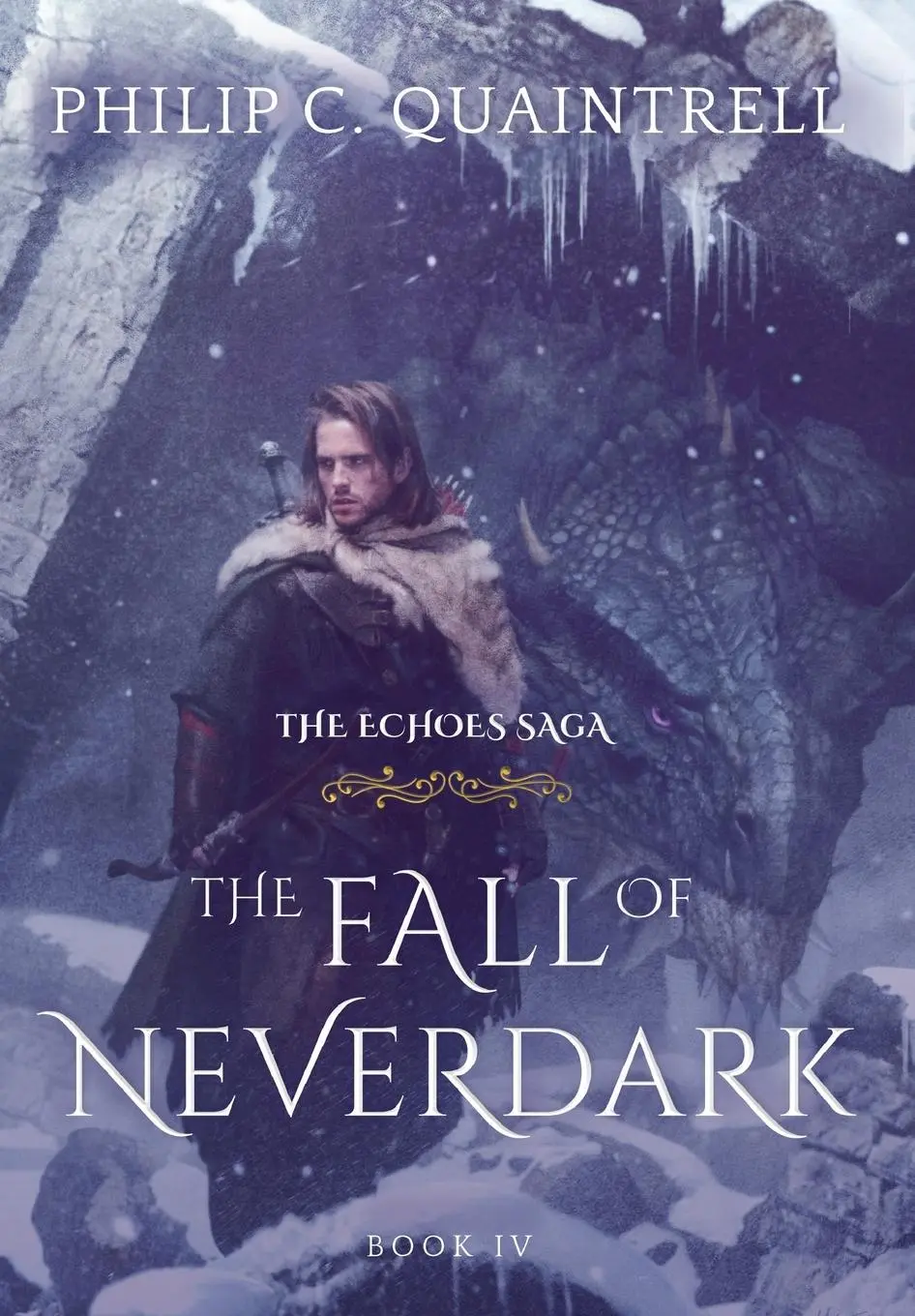 Cover: 9781916610125 | The Fall of Neverdark | (The Echoes Saga: Book 4) | Quaintrell | Buch