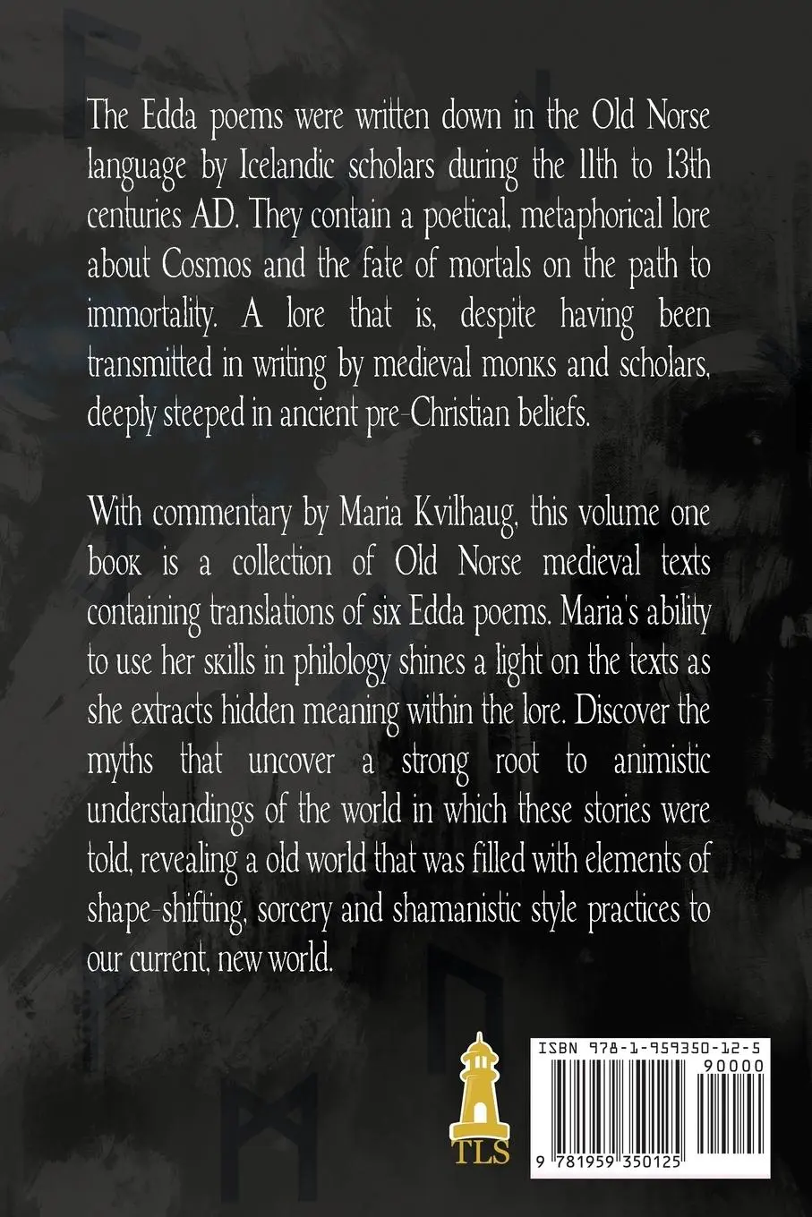 Rückseite: 9781959350125 | The Poetic Edda Six Cosmology Poems | Maria Kvilhaug | Taschenbuch