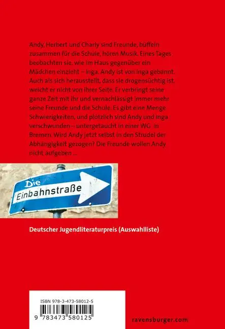 Bild: 9783473580125 | Die Einbahnstraße | Klaus Kordon | Taschenbuch | 128 S. | Deutsch