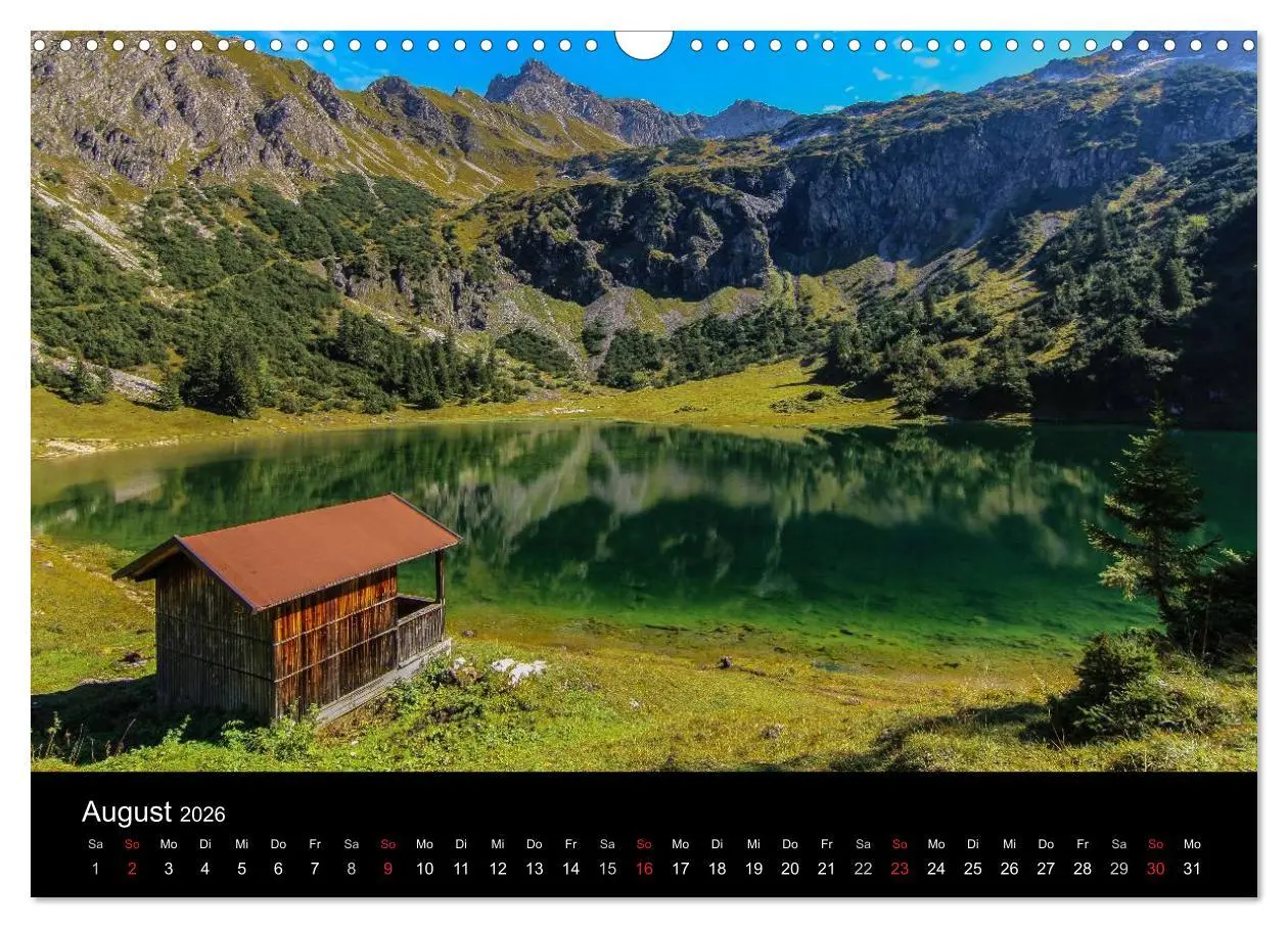 Bild: 9783516140125 | Im Allgäu bei Oberstdorf (Wandkalender 2026 DIN A3 quer), CALVENDO...