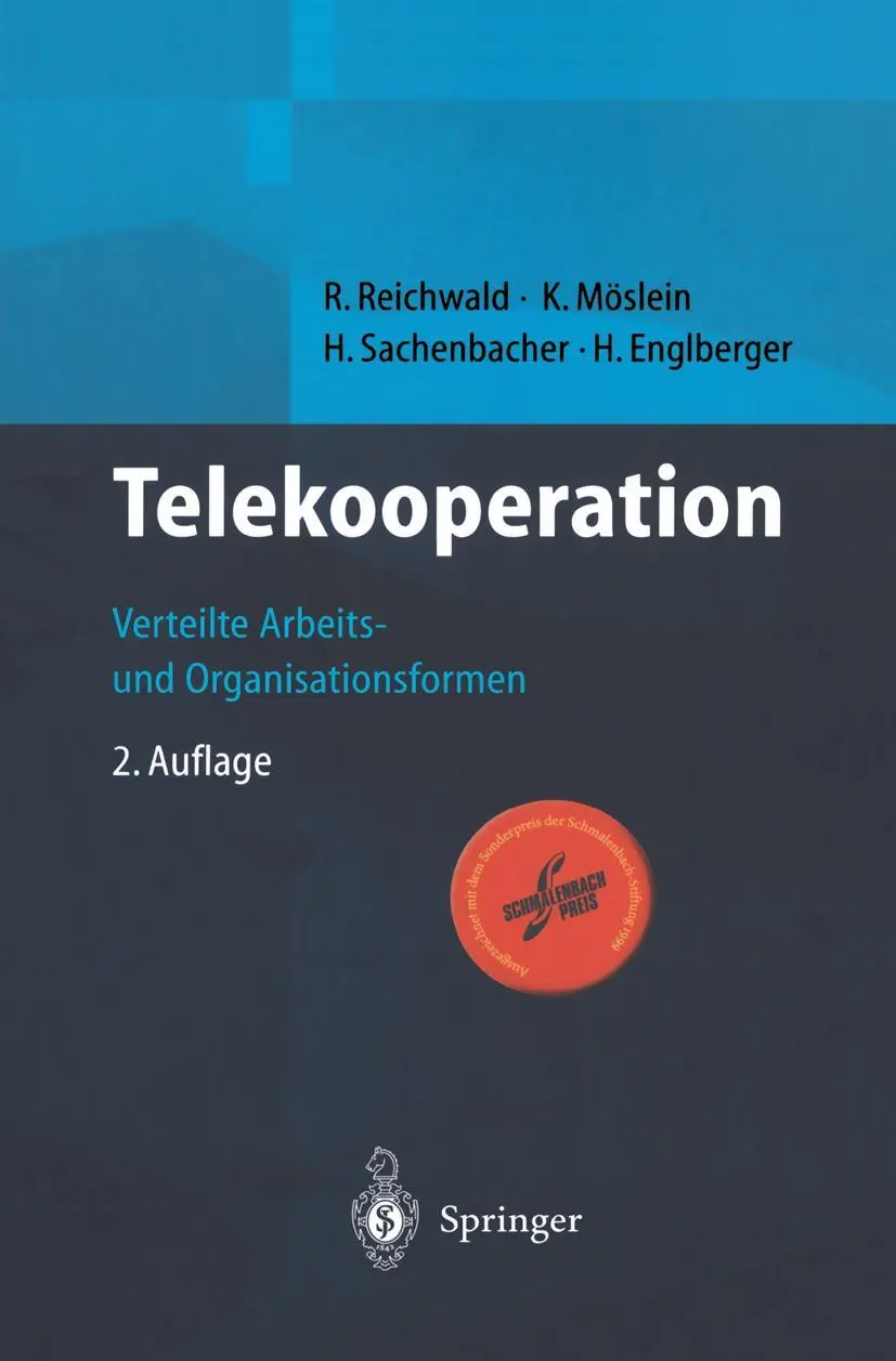 Cover: 9783642630125 | Telekooperation | Verteilte Arbeits- und Organisationsformen | Buch