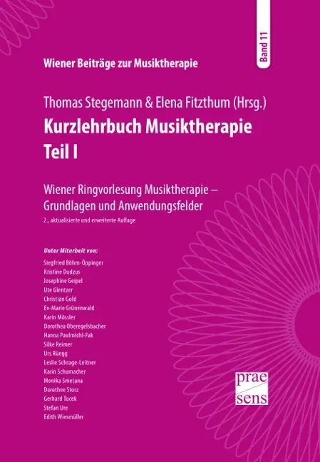 Cover: 9783706910125 | Kurzlehrbuch Musiktherapie. Teil I.Tl.1 | Thomas Stegemann (u. a.)