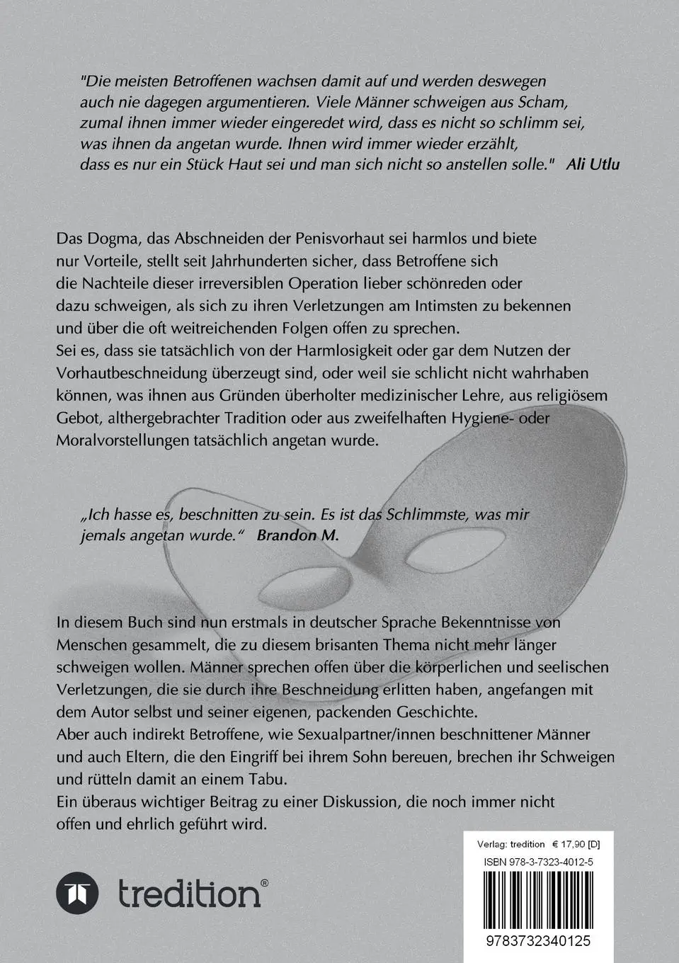 Rückseite: 9783732340125 | Ent-hüllt! Die Beschneidung von Jungen - Nur ein kleiner Schnitt?