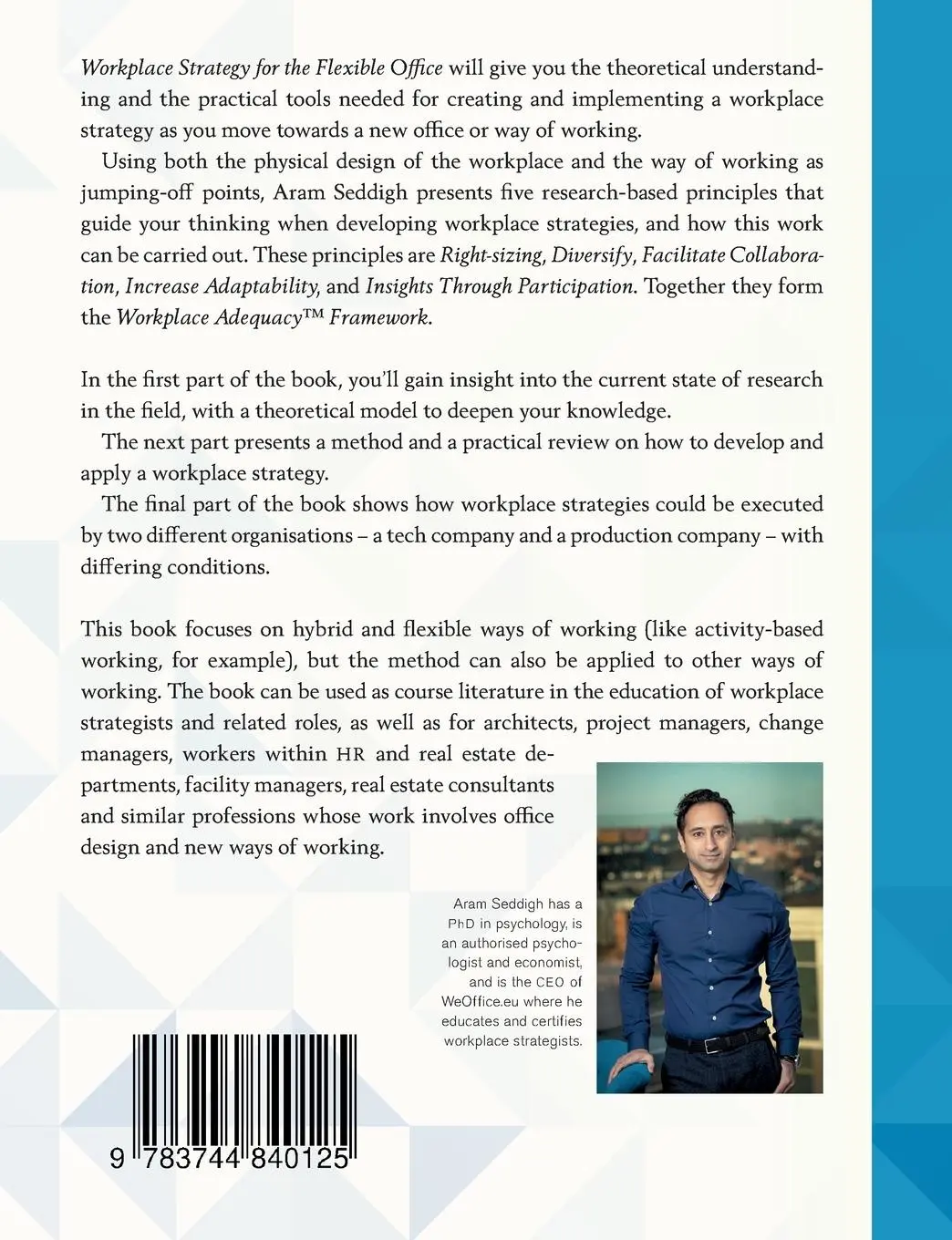 Rückseite: 9783744840125 | Workplace Strategy for the Flexible Office | Aram Seddigh | Buch