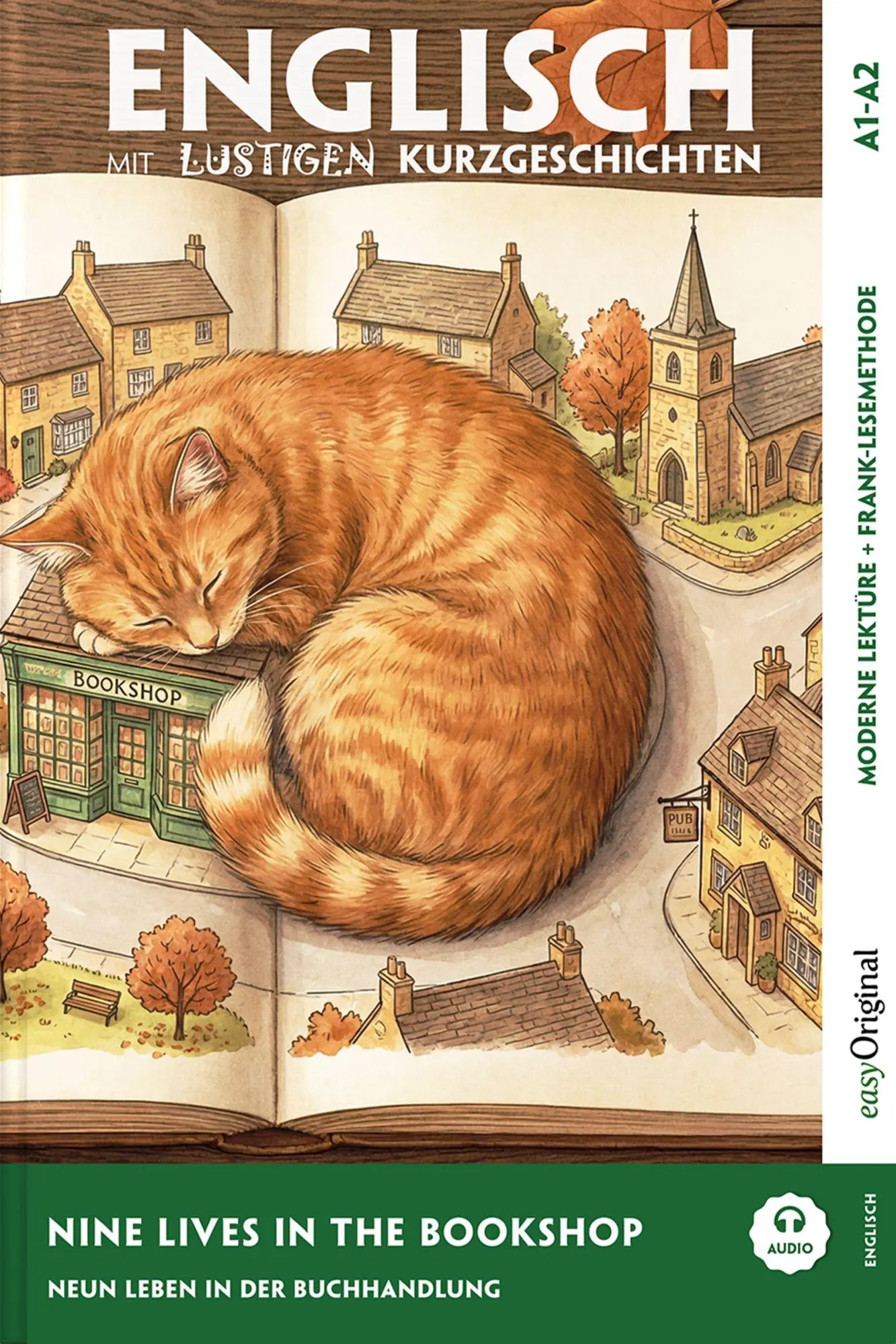 Cover: 9783991970125 | Englisch lernen mit lustigen Kurzgeschichten (A1-A2) - Nine Lives...