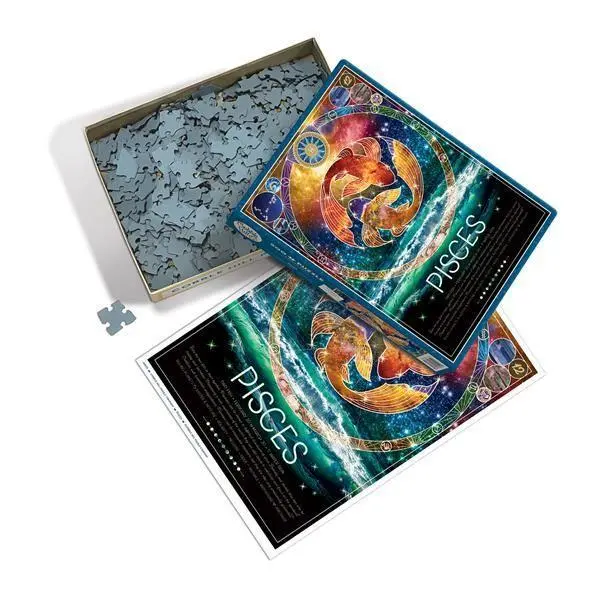 Bild: 625012450225 | Sternzeichen Fische 500 Teile | Herausgegeben von COBBLE HILL PUZZLES