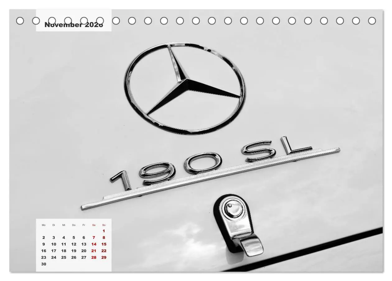 Bild: 9783457730225 | Mercedes Edel &amp; Fein (Tischkalender 2026 DIN A5 quer), CALVENDO...
