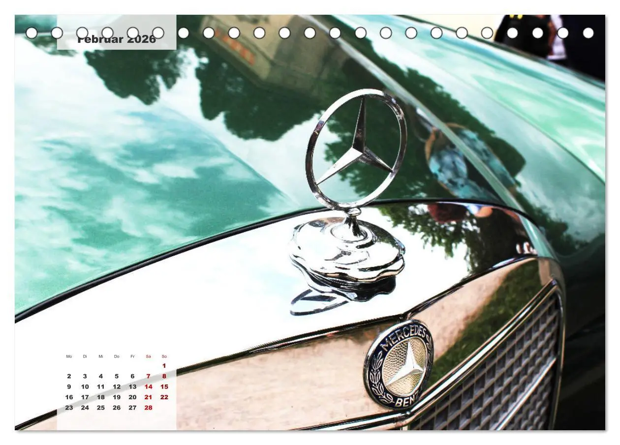 Bild: 9783457730225 | Mercedes Edel &amp; Fein (Tischkalender 2026 DIN A5 quer), CALVENDO...