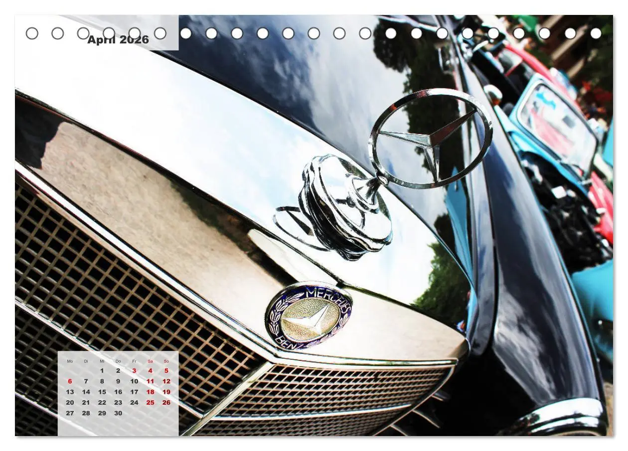 Bild: 9783457730225 | Mercedes Edel &amp; Fein (Tischkalender 2026 DIN A5 quer), CALVENDO...